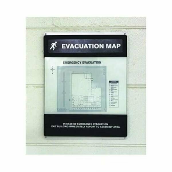 Accuform Evacuation Map Holder, DTA271 DTA271